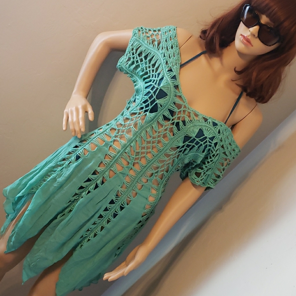 Vivid Importers of New York Tunic/Swim Cover - Picture 2 of 7